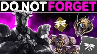 Critical Checklist: Must-Do Tasks Before Destiny 2 Servers Go Down! Final Shape Day 1 Tips