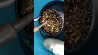 Cleaning a soldering iron - Brass Wool