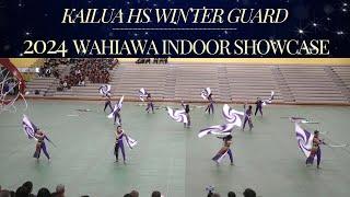 The Golden Ticket | Kailua HS Winterguard | 2024 Wahiawa Indoor Showcase