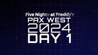 Five Nights at Freddy's Day 1 of PAX WEST