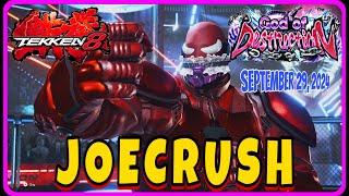 Tekken 8 ▰ (JoeCrush) JACK-8 - God of Destruction - Ranked Matches SEPTEMBER 29, 2024