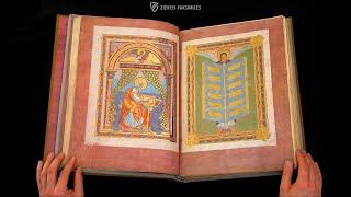 THE CODEX AUREUS OF ECHTERNACH - Browsing Facsimile Editions (4K / UHD)