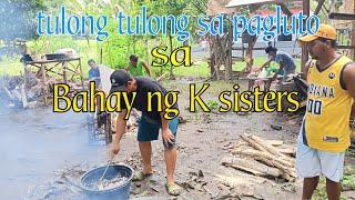 PUGONG BYAHERO TEAM TULONG TULONG SA PAGHANDA PARA SA RIBBON CUTTING NG BAHAY NG K SISTERS