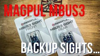 Magpul MBUS3 Backup Sights