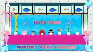 Hats from PlayTogether monthly Gems package