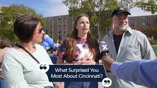 Xavier University: Family Weekend What Surprised You About Cincinnati