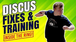 Discus Technique Fixes & Training | High School freshman | Inside the Ring