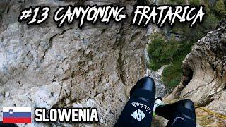 Canyoning Fratarica - 42 metrowy wodospad! | #13 #słowenia