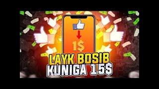 YOUTUBEDA LAYK BOSIB PUL ISHLASH +$15