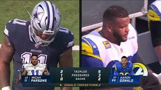 Zack Martin & Tyler Smith vs Aaron Donald (2022) | OL vs DL Matchup