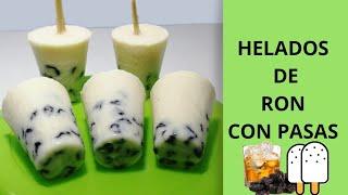 Curso de Helados Caseros para NEGOCIO - Helados de RON con PASAS