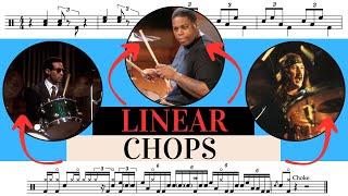 Break through your drumming plateau with linear chops