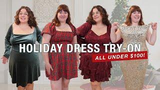 Trying 10 Holiday Dresses under $100!