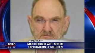 Hall County man charged with sexual exploitation of children