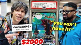 Spain’s Biggest YouTuber Wants My Umbreon! | Pokemon Vendor POV