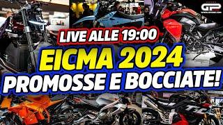 LIVE Test Talk alle 19:00 - EICMA 2024: promosse e bocciate!