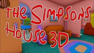 The Simpsons 3D House Tour