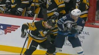 Sidney Crosby Goes After Kyle Connor