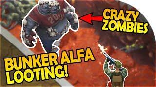 BUNKER ALFA VAULT LOOTING -CRAZIEST ZOMBIES EVER, BUNKER ALPHA - Last Day on Earth Survival Gameplay