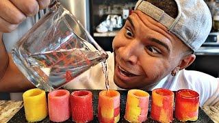 DIY STARBURST SHOT GLASS TASTE TEST