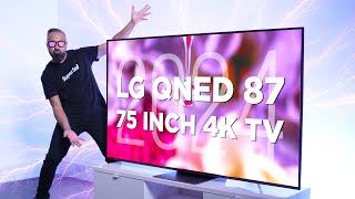 NEW LG 75-inch QNED87 TV 2024 - Unboxing & Impressions
