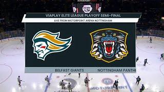 Highlights: Belfast Giants 6-3 Nottingham Panthers - Semi-Final 1 - 15/04/23