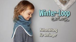 Winterloop Extra - Nähanleitung für Anfänger - OHNE Schnittmuster - Nähtinchen