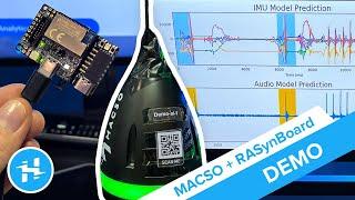  MACSO Sensor Fusion Demos with Avnet RASynBoard at EVS'24 // Demo