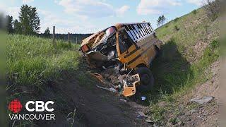 B.C. RCMP say criminality not a factor in June school bus crash near 100 Mile House