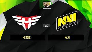 RU map3 Nuke NAVI vs Heroic BO3 | ESL Pro League Season 14