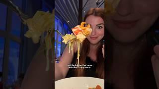 Eating @ exclusive restaurants on the world’s biggest cruise ship! #foodie #shorts#eating#cruiseship