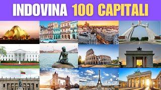 QUIZ CAPITALI DEL MONDO: Indovina 100 Capitali in 5 Secondi!  Sfida la Tua Geografia"