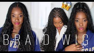 FINALLY!! The BEST TRIANGLE Boho Box Braid Wig Yet! | NO Double Lace | TikTik Shop | MARY K. BELLA