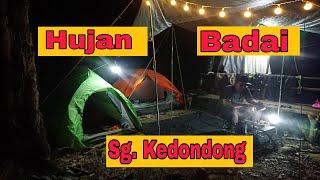 #31 | Review Camping Taman Rekreasi Sungai Kedondong, Batang Kali | Hujan Badai | Kepala Air |