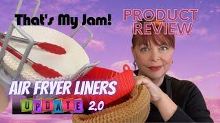 AIR FRYER LINER REVIEW 2.0 - This Kit Has THREE Different Liners Including Silicone and Waxed