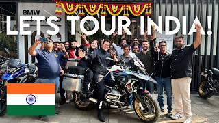 Our FIRST Motorcycle Ride in INDIA! Escape From MUMBAI