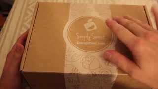 [archive] ASMR Unboxing: Orange Glad Sweets Box