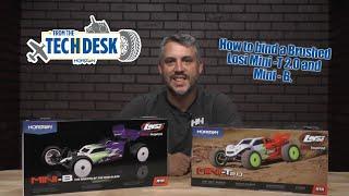 How to bind a Brushed Losi Mini -T 2.0 and Mini - B.