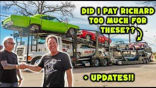 Buying Richard's 8 Car Haul!! + UPDATES!