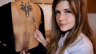 ASMR [Real Person] Physical Back Examination | Medical Physio Roleplay german/english subtitles