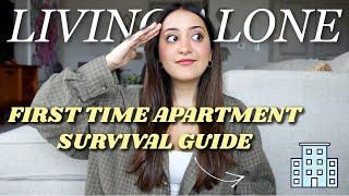 Moving Out For The First Time Survival Tips | Adulting with Naturally Negeen