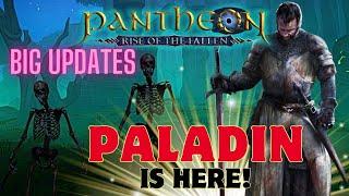 Pantheon MMO BIG Updates : Paladin Class Added And Lots More