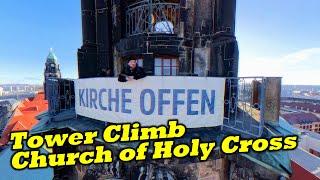 Tower Climb Kreuzkirche Dresden  | Stunning Views Over the Elbe Metropolis