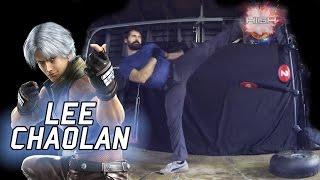 Real Life Tekken - Savate and JKD with LEE CHAOLAN / VIOLET [Eric Jacobus]