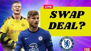 Chelsea Swap Deal ? | Haaland News & Werner News | Haaland to Chelsea | CFC Transfer News