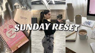 SUNDAY RESET ROUTINE🫶 cleaning, gym, grocery shop & more!