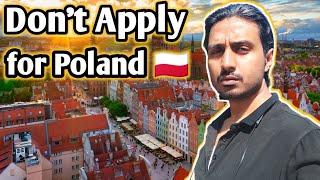 don't come to Poland  || Visa rejection is getting high