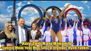 Xov Hmoob Zoo Siab Sunisa Lee Raug Xaiv Sib Tw Olympic Nyob Fabkis 7/3/24