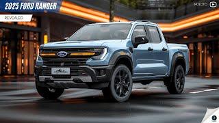2025 Ford Ranger Revealed - The new version combines capability, power and comfort!