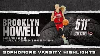 2025 Brooklyn Howell | 5'11" - FWD | Sophomore Varsity Highlights